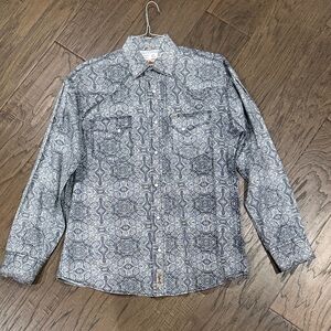 Men’s rafter C  pearl snap Long Sleeve Shirt